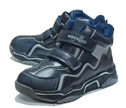 Демисезонные ботинки чобітки на мальчика хлопчиків утепленные Weestep 55902