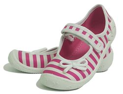 Тапочки текстильні капчики зміне взуття для дівчинки балетки Fortuna 3F