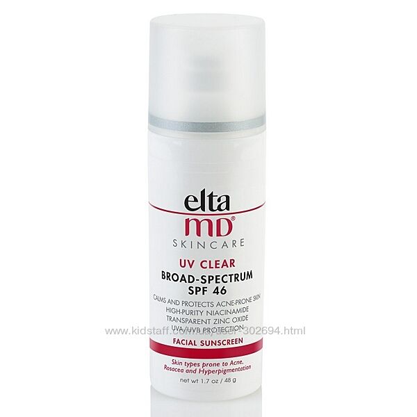 Ультралегкий солнцезащитный флюид для проблемной кожи Elta MD UV Clear SPF 
