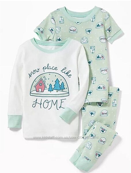 Піжама набір 3шт. для дівчинки OLD NAVY, два розміри 4 і 5 років