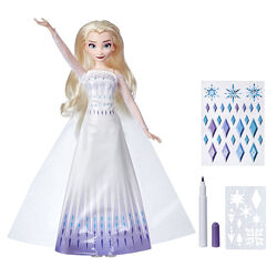 Frozen Design-a-Dress Elsa Эльза Холодное сердце разрисуй платье Disney Has