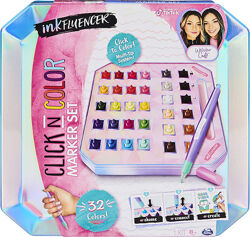 inkFluencer набор для рисования маркеры 32 цвета We Wear Cute Click N Color