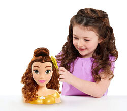 Голова манекен для причесок Белль Belle Styling Head Princess Disney Jakks 