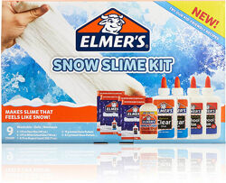 Elmers Snow Slime Набор для создания Снежного слайма Kit