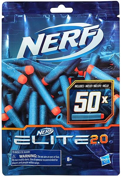 Nerf Elite Патроны пули для бластера 50 штук оригинал Hasbro