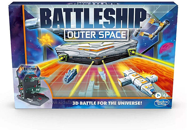 Battleship Настольная игра морской бой космический Outer Space Game Hasbro 
