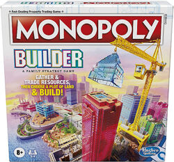 Monopoly Игра настольная Монополия строитель F1696 Builder Board Game Strat
