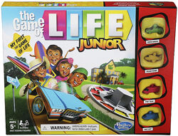 The Game of Life Junior Настольная игра жизнь детская E6678 Hasbro 