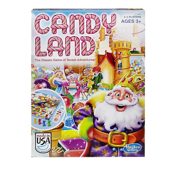 Настольная игра мир сладостей Candyland Board Game Hasbro малышей 3