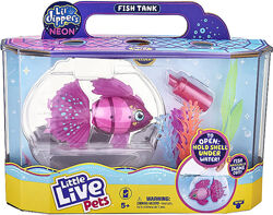 Little Live Pets Splasherina Интерактивная рыбка в аквариуме Lil Dippers Fi