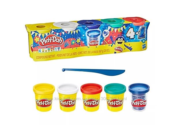 Play-Doh набор пластилина праздничный вечеринка Sapphire Celebration Pack
