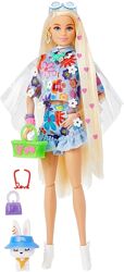 Barbie Extra Кукла Барби Экстра 12 Doll 12 Floral HDJ45