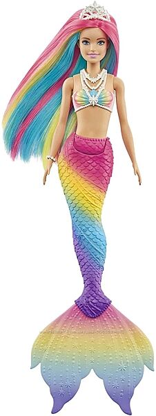 Barbie GTF89 Dreamtopia Русалочка меняющая цвет Rainbow Magic Mermaid русал