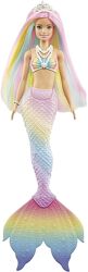 Barbie GTF89 Dreamtopia Русалочка меняющая цвет Rainbow Magic Mermaid русал