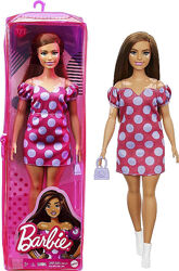 Barbie Барби модница 171 GRB62 Fashionistas Doll Polka Dot Dress