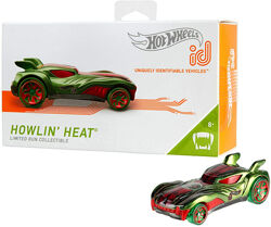 Hot wheels id S1 Howlin Heat машинка гонка FXB08 street beasts toy car
