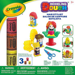 Crayola парикмахерская сумасшедшие прически Hair Stylist Playset Modeling D
