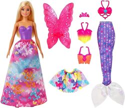 Barbie Fashions Dress Up сказочное перевоплощение дримтопия русалка фея gjk