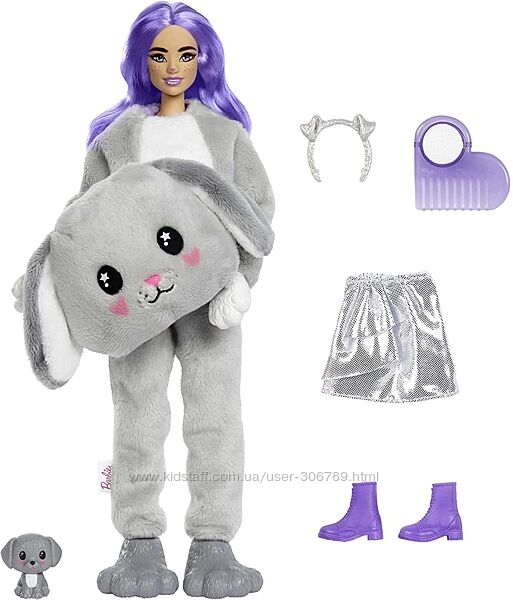 Barbie Cutie Reveal puppy plush барби в костюме щенка doll with costume