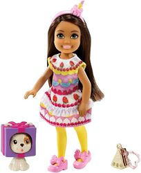 Barbie Club Chelsea dress-up барби челси день рожденье grp71 doll