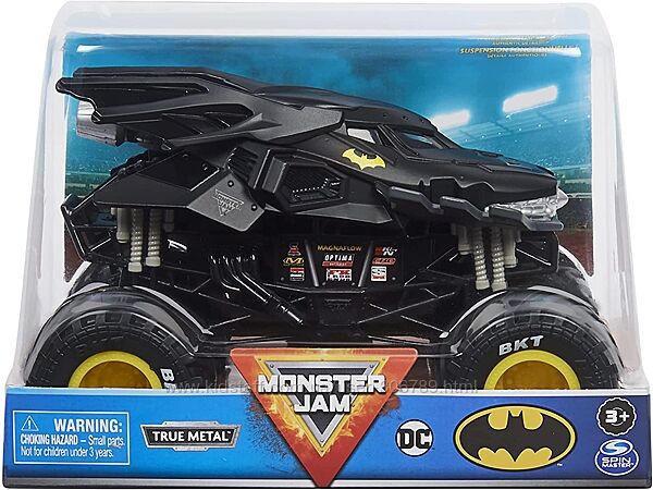 Hot Wheels Monster jam trucks Batman Бэтмен внедорожник джип 124 scale