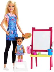 Barbie Art Teacher Барби я могу быть учитель рисования GJM29 you can be