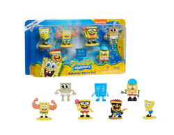 SpongeBob SquarePants набор фигурок Спанч губка Боб квадратные штаны 7-piec