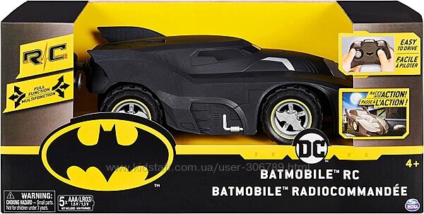 Batman Batmobile Бэтмобиль Бэтмен на радиоуправлении remote control all-ter