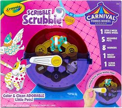 Crayola Scribble Scrubbie Pets Carnival раскрашиваемые питомцы набор карнав