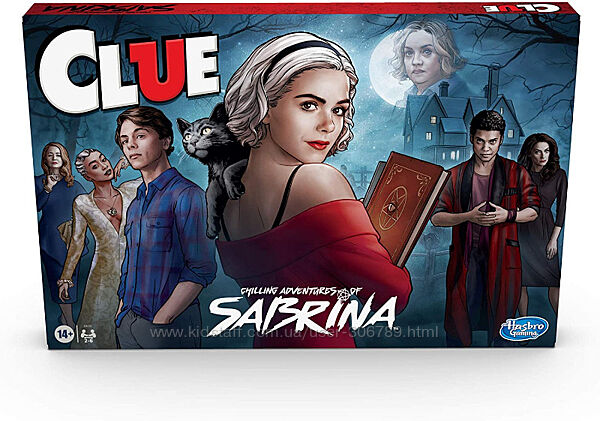 Настольная игра Clue Клуедо приключения сабрины adventures of Sabrina E9723