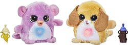 FurReal Fuzzalots щенок и обезьянка набор интерактивных игрушек Puppy and M