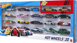 Hot Wheels Набор машинок из 20 штук в ассортименте 20 Car Gift Pack Styles