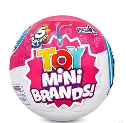 5 Surprise Toy Mini Brands Шар сюрприз Zuru Series 2 Capsule Collectible To