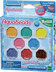 Aquabeads Jewel аквамозаика набор бусин 800 шт 8 цветов Bead Pack