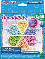 Aquabeads Pastel Solid аквамозаика набор бусин 800 шт 6 пастельных цветов B