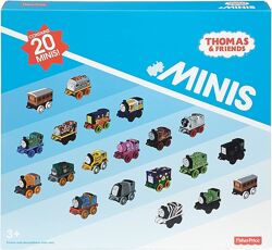 Thomas & Friends MINIS Томас и друзья мини паровозики 20 штук Fisher-Price