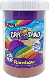 CRA-Z-Art кинетический песок радужный Rainbow Sand Jar 6 цветов 567 грамм