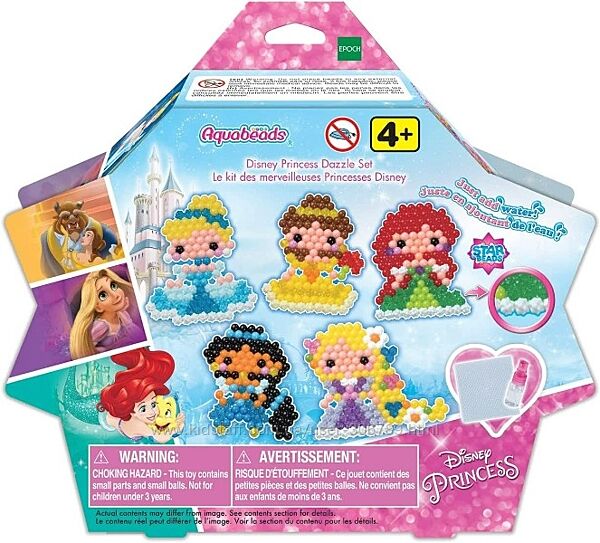 Aquabeads аквамозаика набор принцессы диснея Disney Princess Dazzle Complet