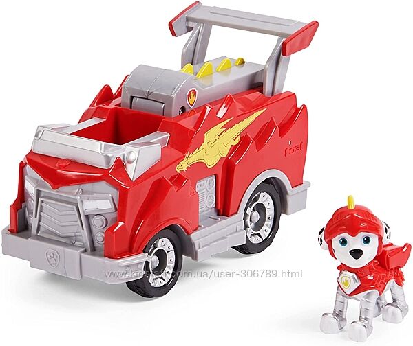Paw Patrol Rescue Knights Marshall Маршал рыцари спасатели Deluxe Vehicle