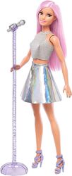 Barbie Pop Star Барби поп звезда певица с микрофоном Mattel FXN98