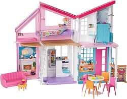 Barbie Malibu Барби дом домик Малибу FXG57 House Dollhouse Playset Mattel