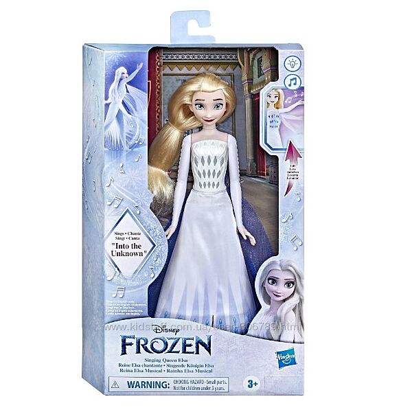 Frozen поющая Эльза singing Queen Elsa кукла Disney Hasbro