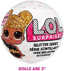 L. O. L. lol glitter Surprise Куклы сюрприз в шаре блестящая серия Dolls