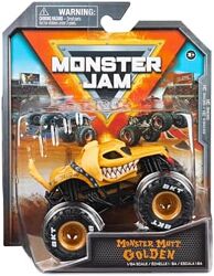 Monster Jam Trucks Monster Mutt Golden 164 Внедорожник джип Diecast Truck 