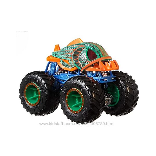 Hot Wheels Monster trucks пиранья Piran-ahh ИЗ НАБОРА Creature smashers 16