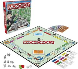 Monopoly Classic Классическая Монополия Настольная игра Hasbro украинская в