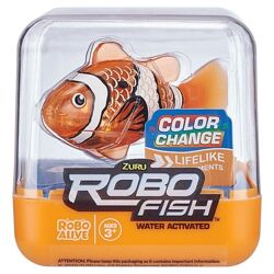 Robo Alive рыбка Роборыбка Electronic Interactive Fish Orange Интерактивная