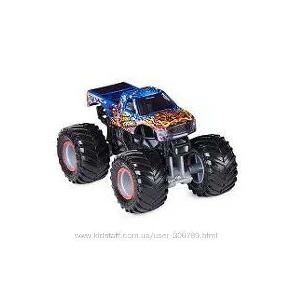 Monster Jam Truck Stone Crusher из набора Diecast 164 Scale Vehicles Spin 