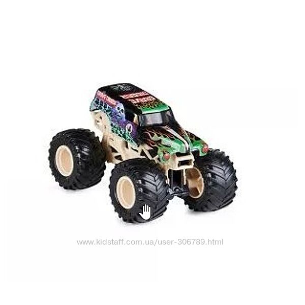Monster Jam Truck Grave Digger из набора Diecast 164 Scale Vehicles Spin M