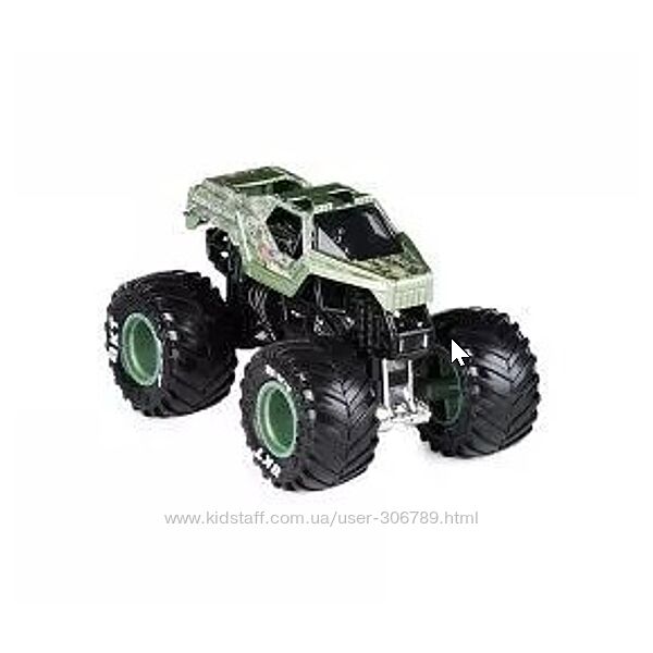 Monster Jam Truck Soldier Fortune из набора Diecast 164 Scale Vehicles Spi